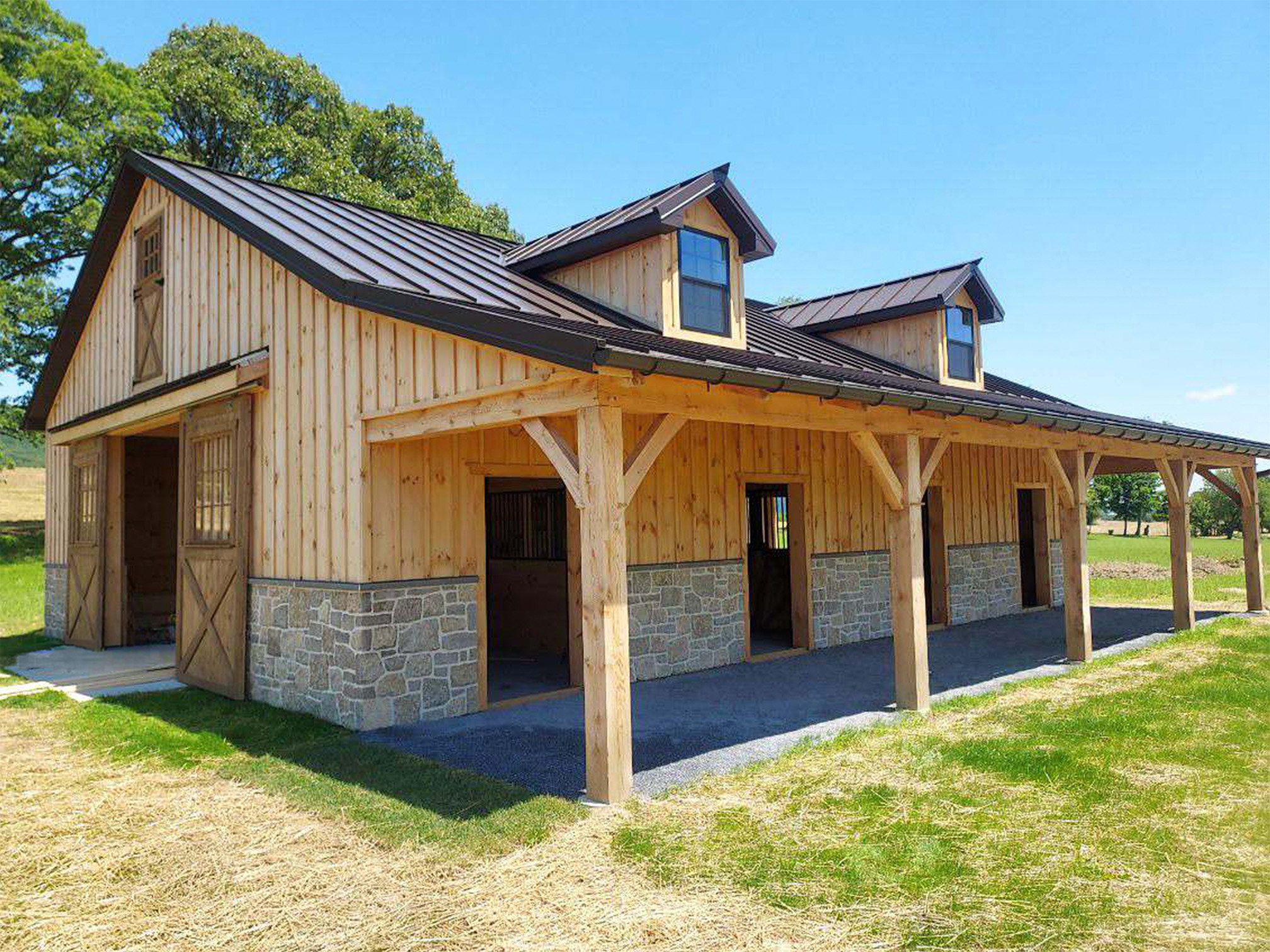New construction work