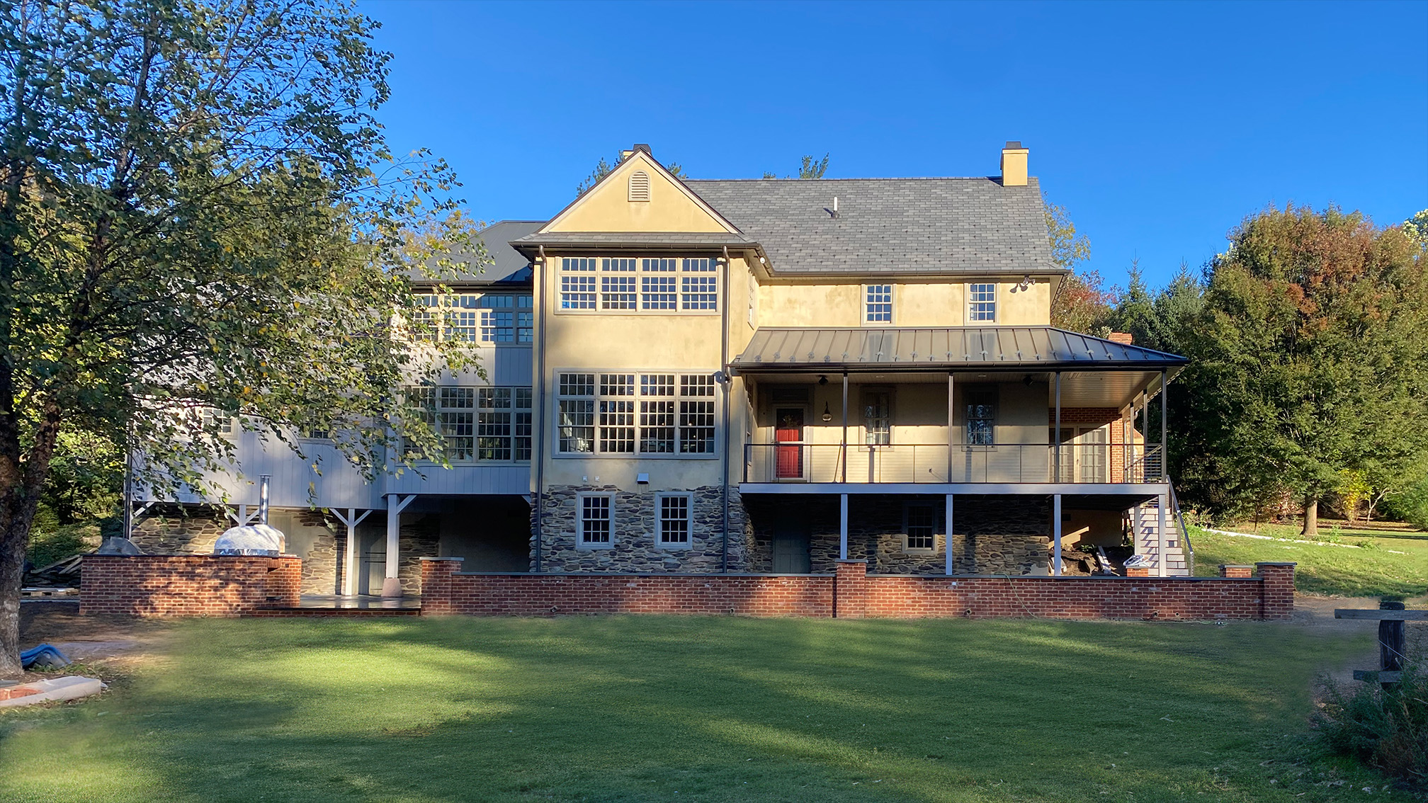 New construction work